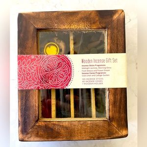 Wooden Incense Gift Set - Made in India